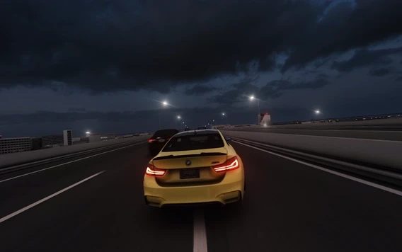 Behind the car with Garry's Chaser Camera