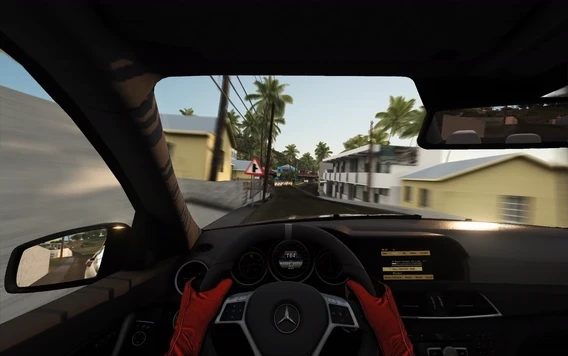 In the cockpit with Garry's Head Cam